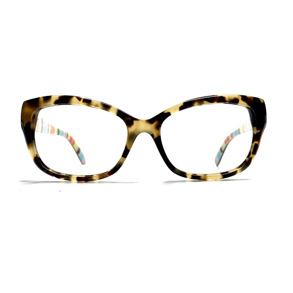 Kate Spade Brown Amber Clear Tortoise Cat Eye Glasses Johanna/S X03Y6 53 17 135